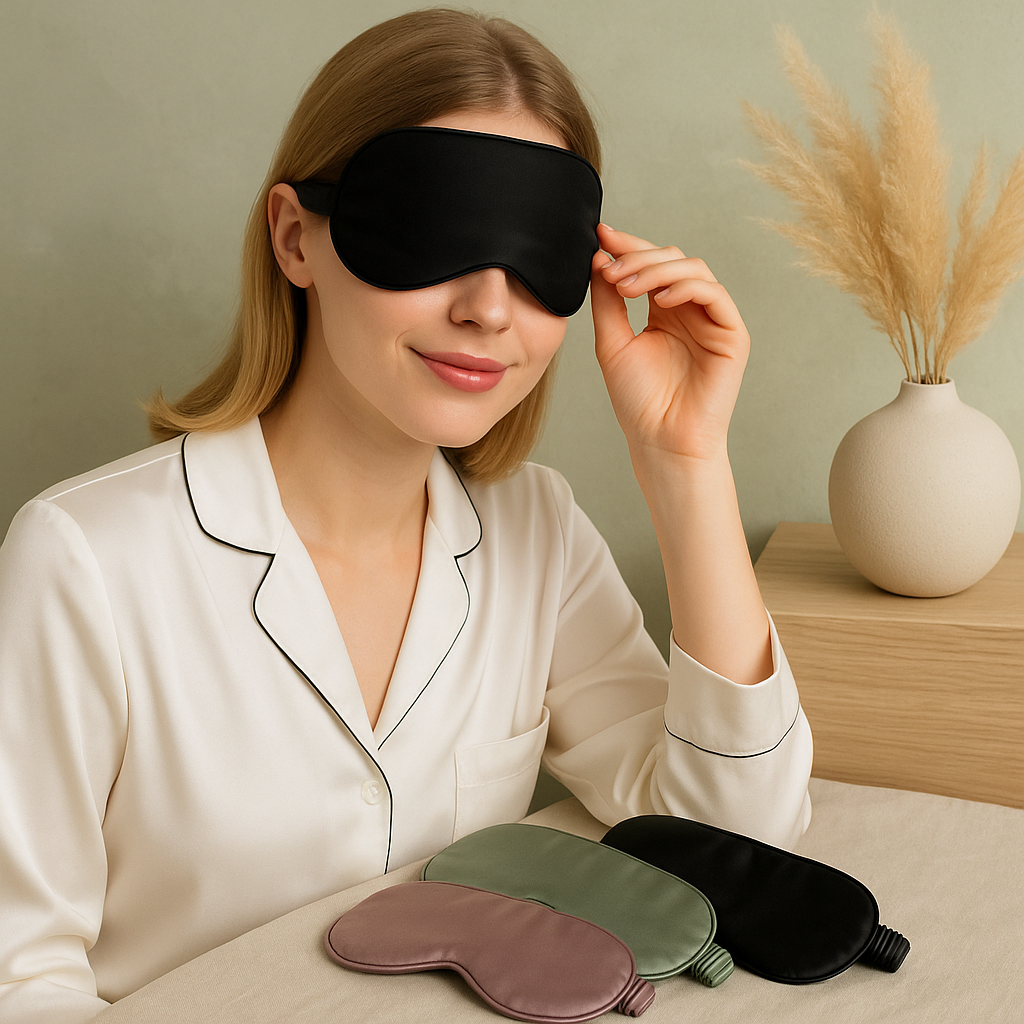 Imitated Silk Eye Patch Shading Sleep Eye Mask Eyepatch Travel Relax Cover Eyeshade Health Sleeping Shield Eye Care Tools