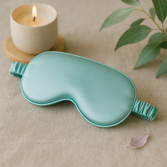 Imitated Silk Eye Patch Shading Sleep Eye Mask Eyepatch Travel Relax Cover Eyeshade Health Sleeping Shield Eye Care Tools